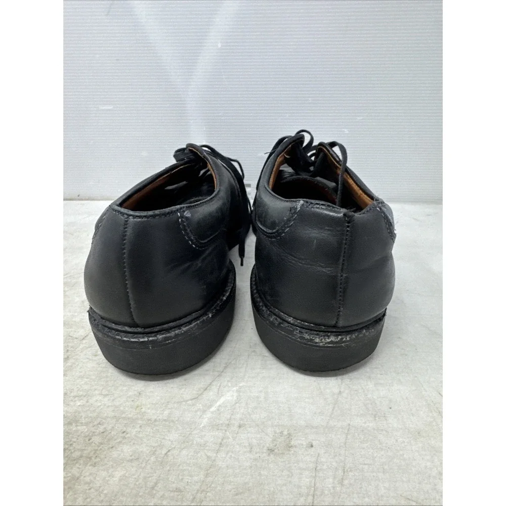 Allen Edmonds Wilbert Shoes Men's 13D Split toe Black Leather Dress Shoes Flaws*